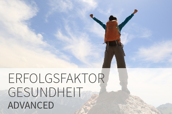 Erfolgsfaktor Gesundheit – ADVANCED Erfolgsfaktor Gesundheit - ADVANCED